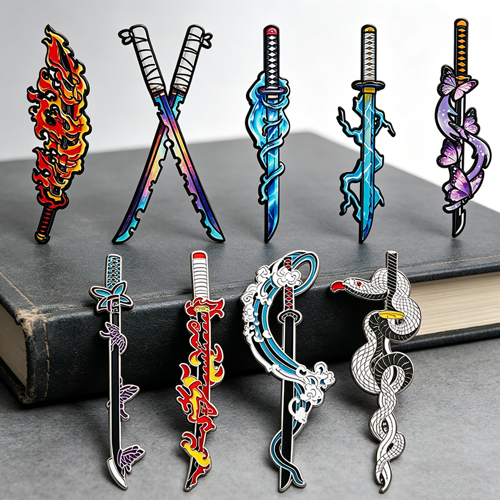 Model Kit Demon Slayer - Demon Slayer Nichirin Sword Enamel Pin
