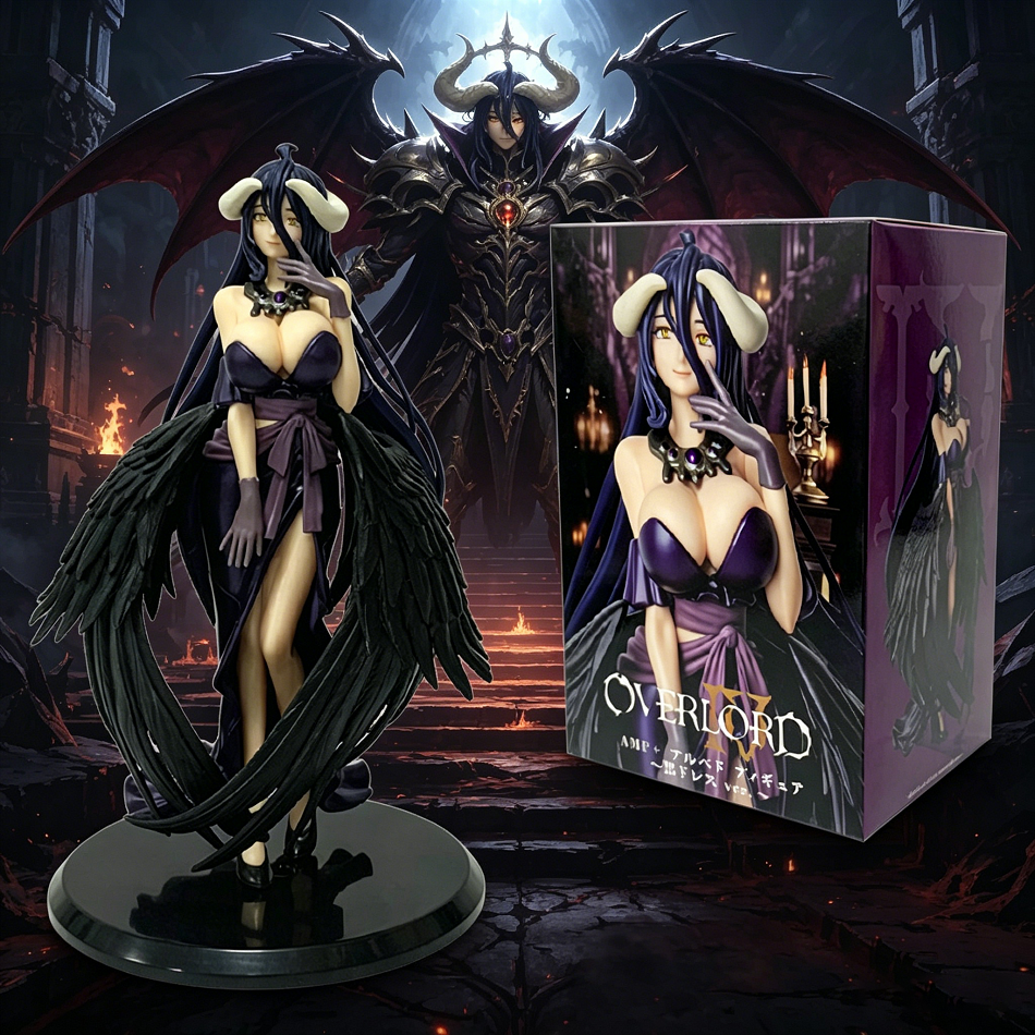 Model Kit Waifu - 18cm Anime Overlord Figure Albedo Party