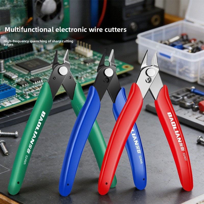 Model Kit Clipper - 5-inch Mini Electronic Flush Cutters Diagonal