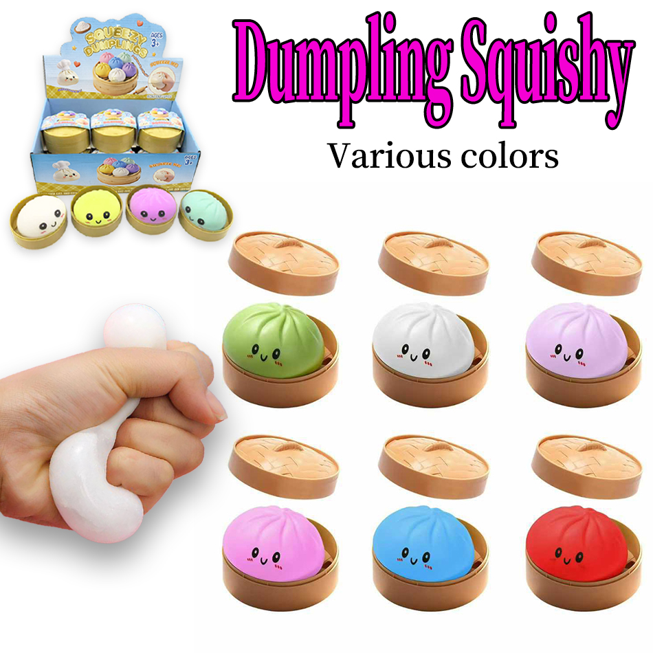 Model Kitchen Set - New Dumpling Squishies Blind Box Soft