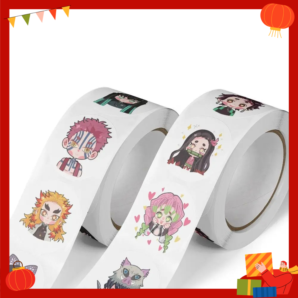 Model Kit Demon Slayer - 500 PIECES OF STICKERS - Douma,