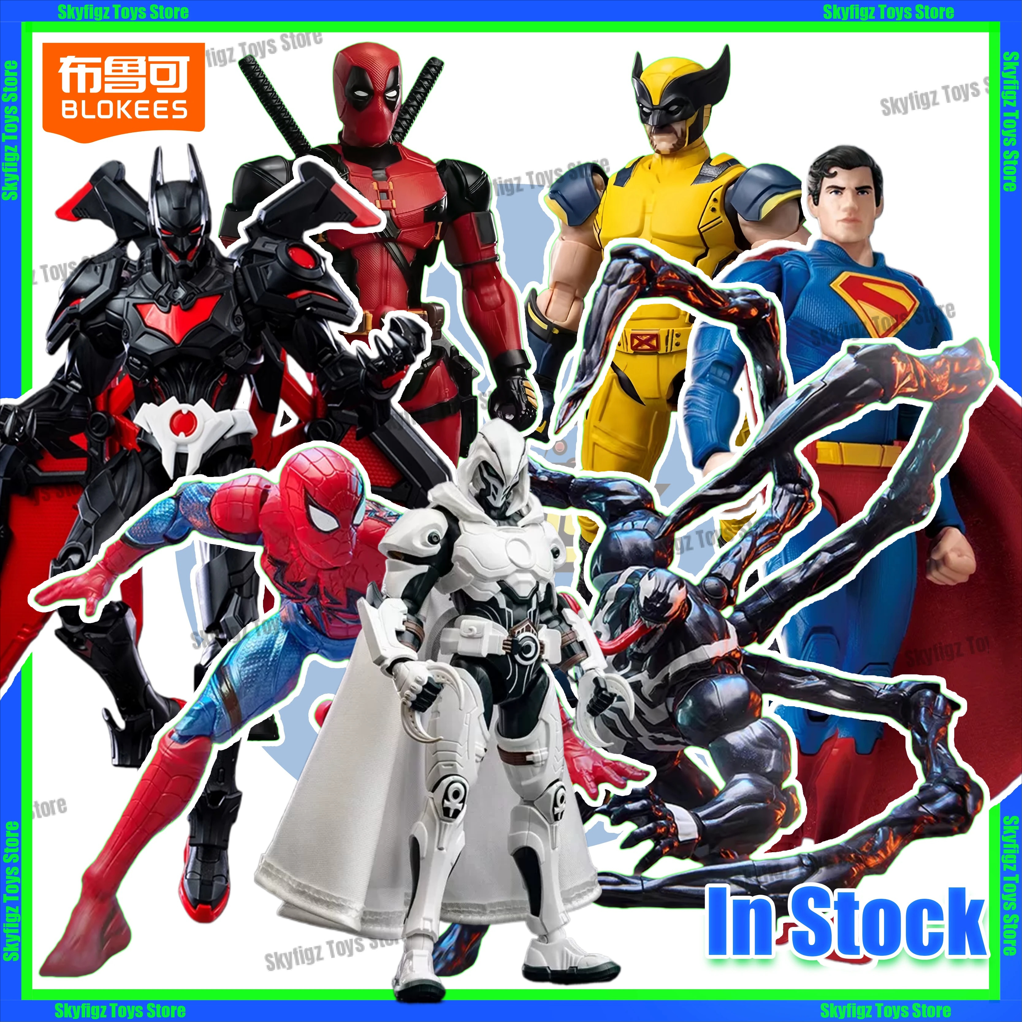 In Stock Blokees Marvel Deadpo - Model Kit Venom review and price