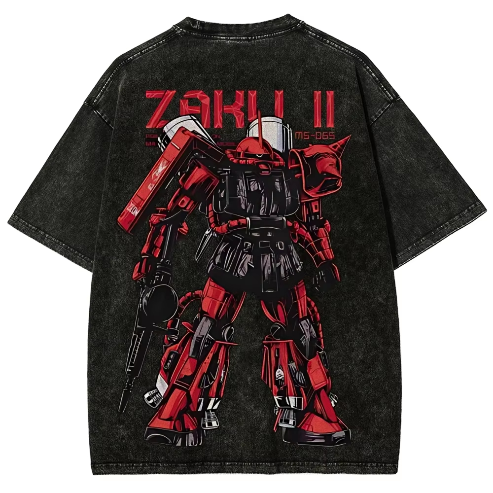 Zaku II T Shirt Char Aznable M - Model Kit Gundam Wing review and price