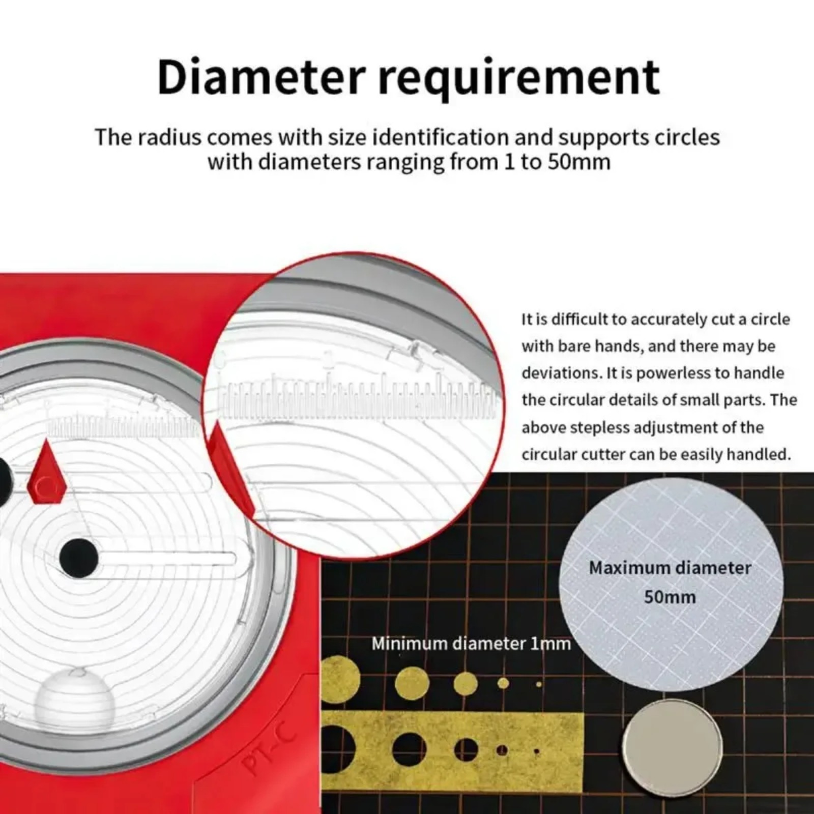 DSPIAE PT-C Integrated Round C - Model Kit Cutter review and price