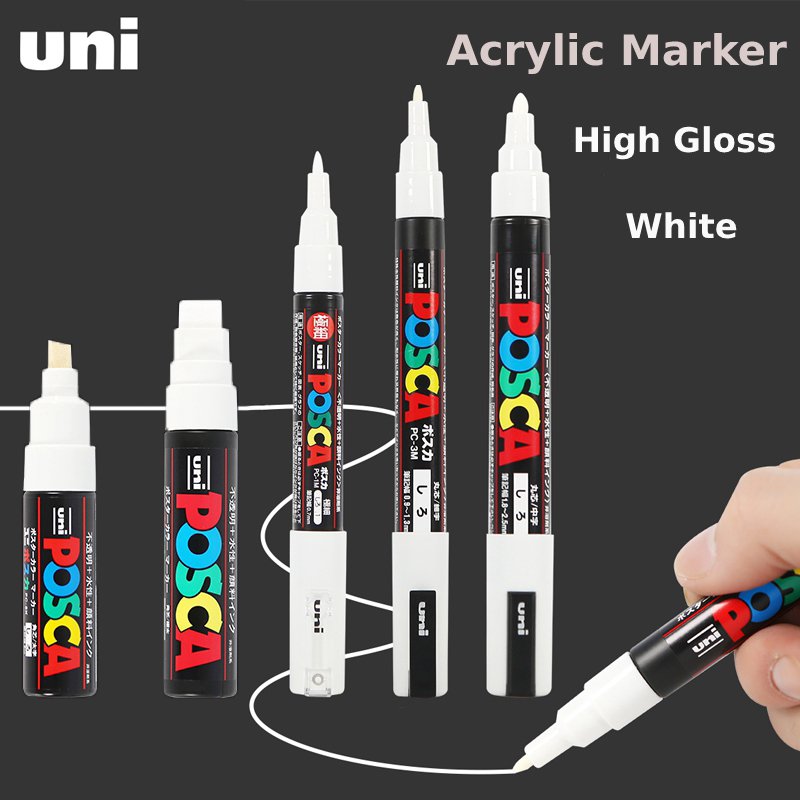 Posca White Marker Brush, Perm - Model Kit Markers review and price