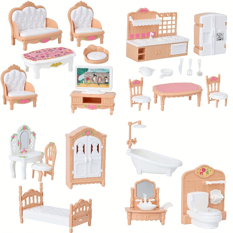 1:12 Miniature Furniture Set L - Model Kitchen Set review and price