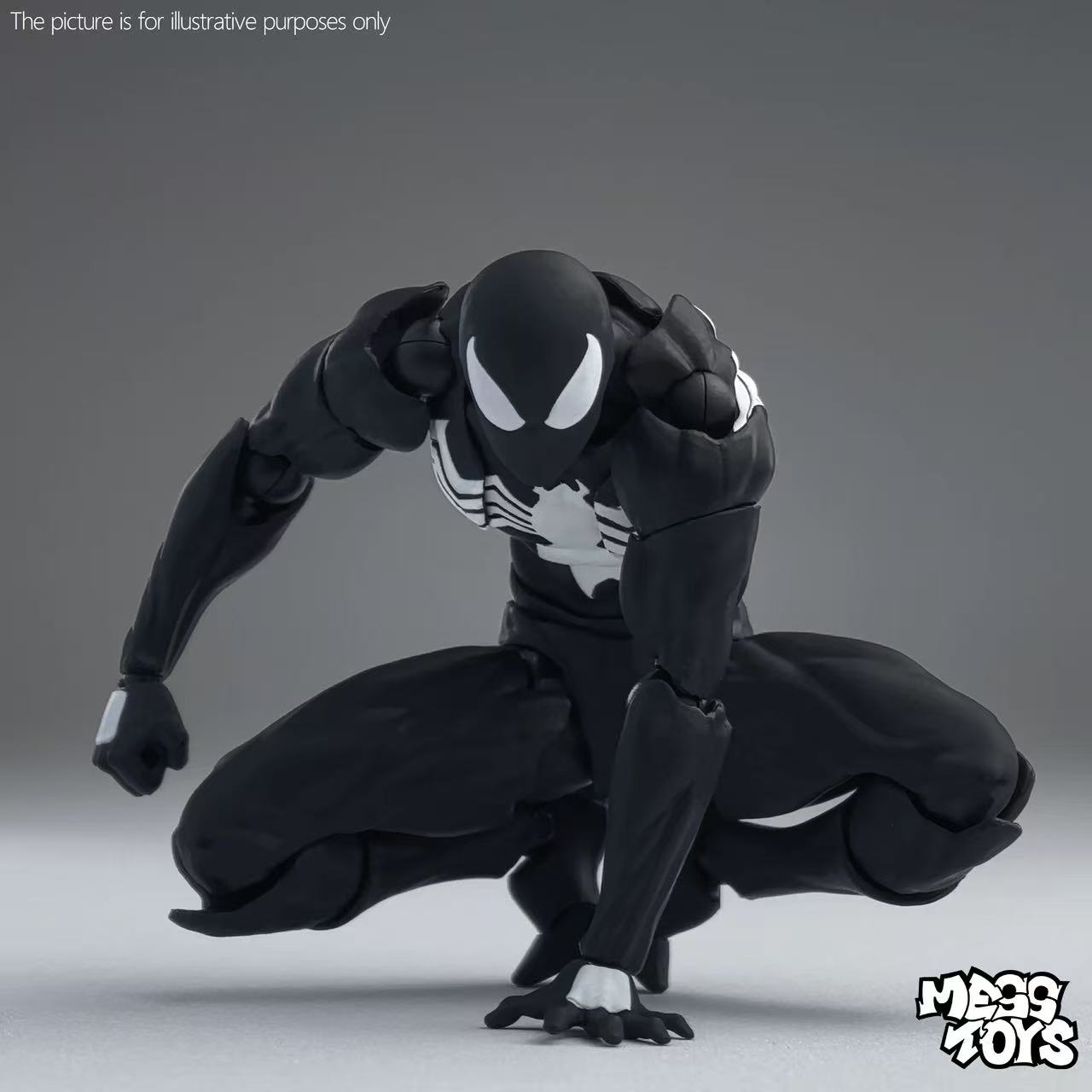 MESS TOYS Black Neighbor Symbi - Model Kit Venom review and price