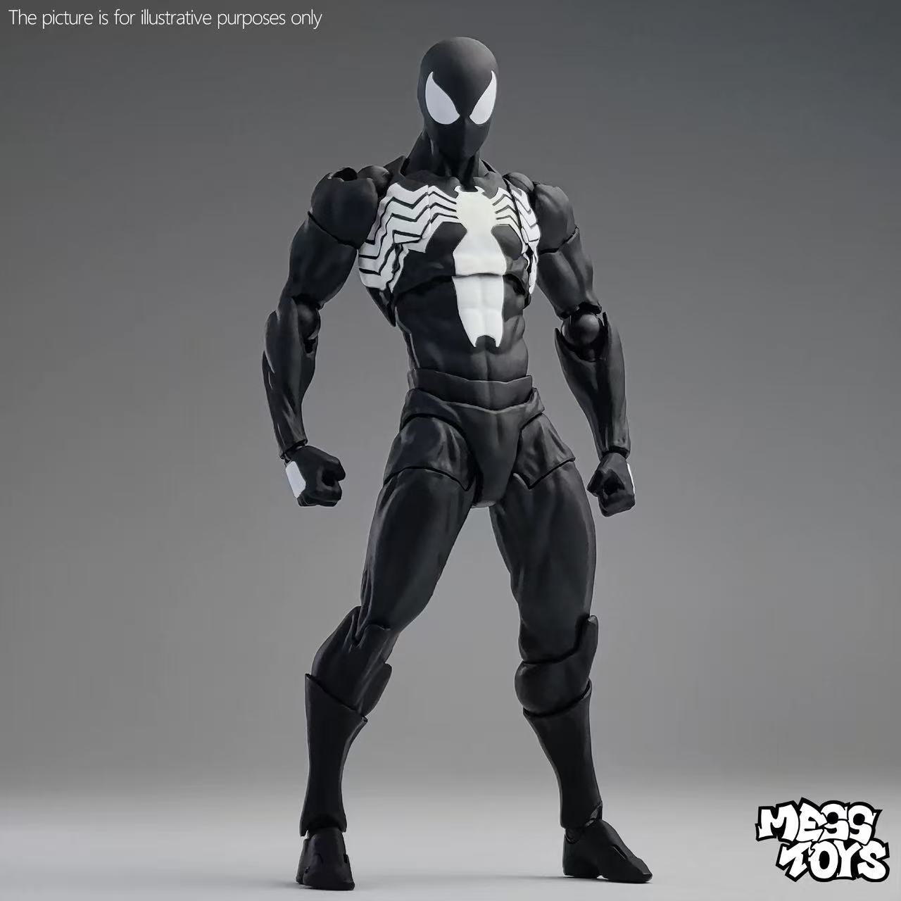 MESS TOYS Black Neighbor Symbi - Model Kit Venom review and price