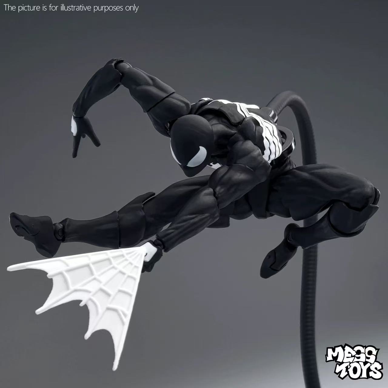 MESS TOYS Black Neighbor Symbi - Model Kit Venom review and price