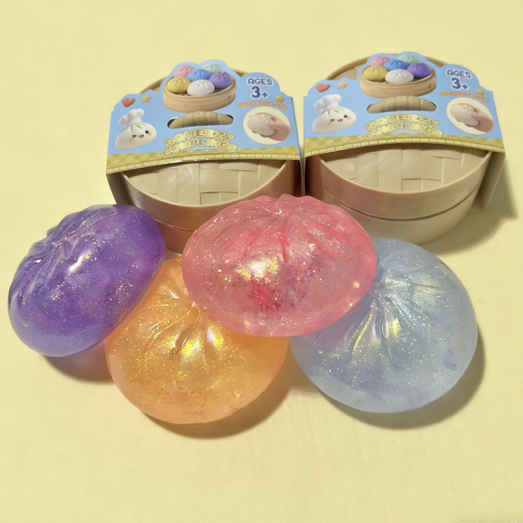 Glitter Dumpling Squishy Bead  - Model Kitchen Set review and price