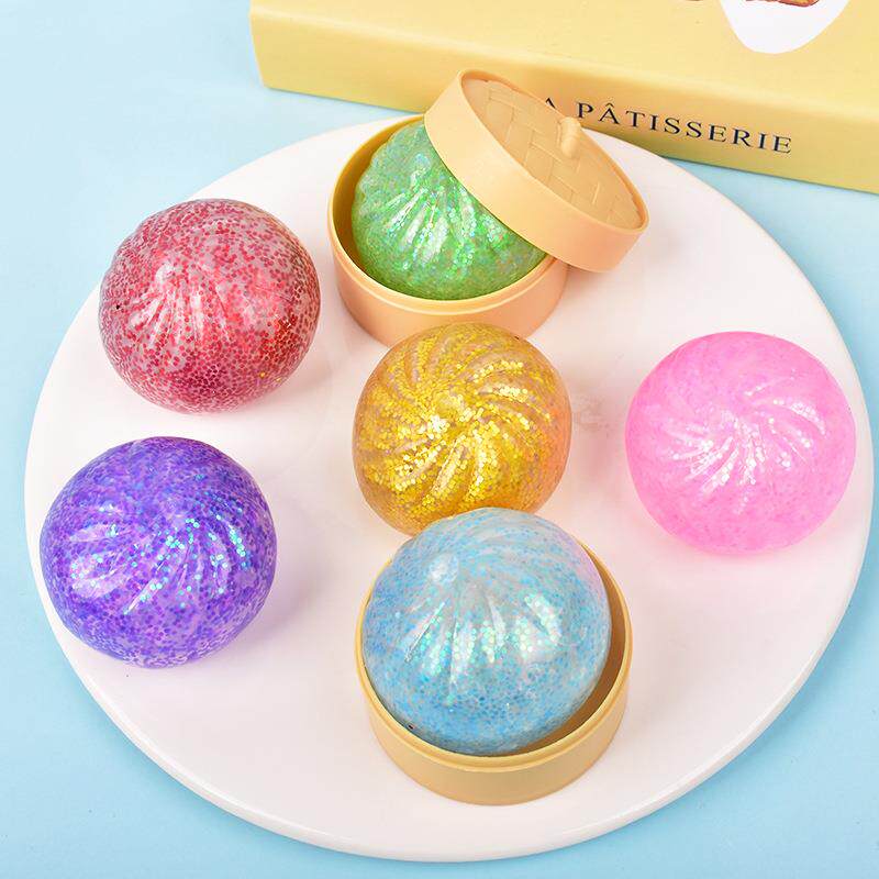 Glitter Dumpling Squishy Bead  - Model Kitchen Set review and price
