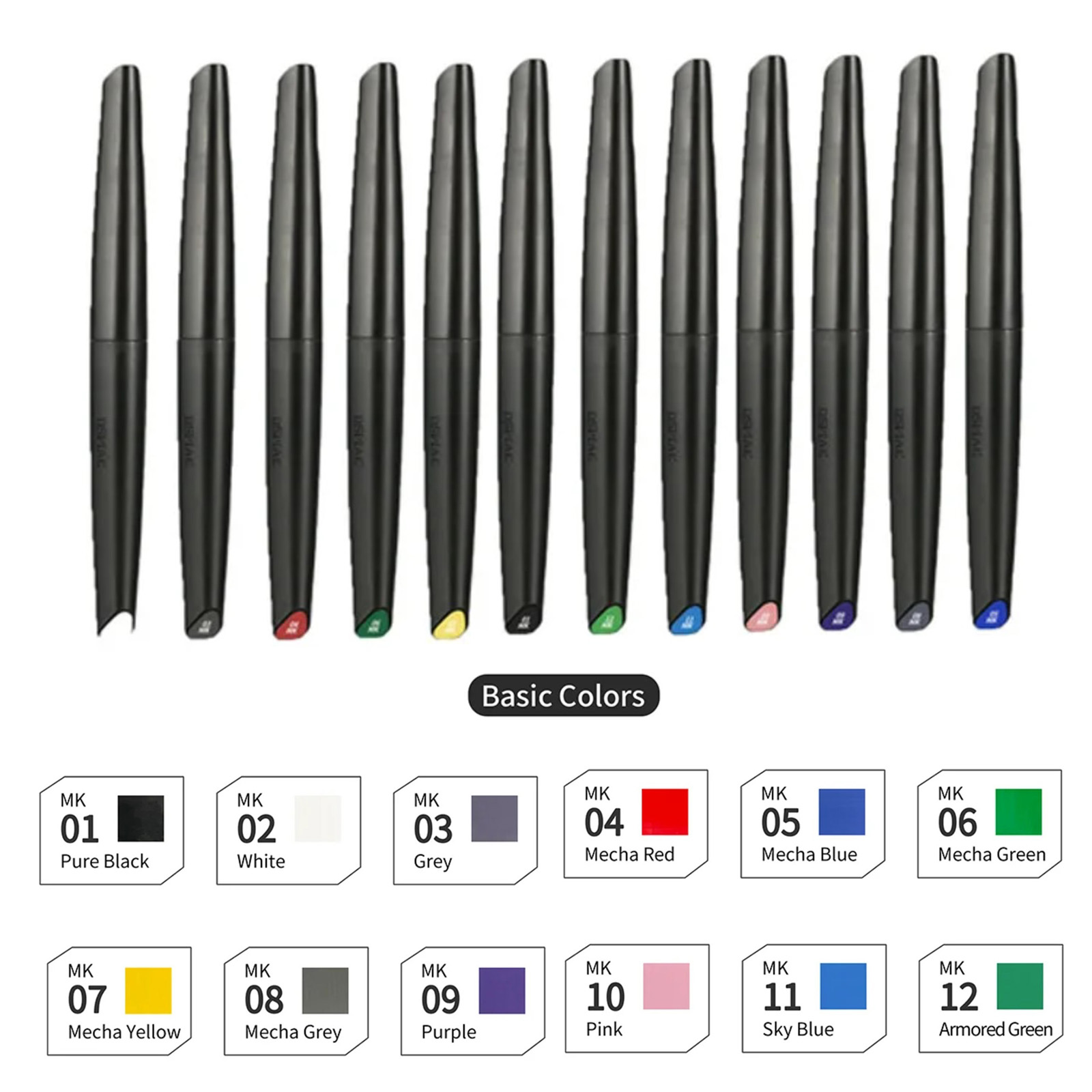 DSPIAE Soft Tip Water-based Ma - Model Kit Markers review and price