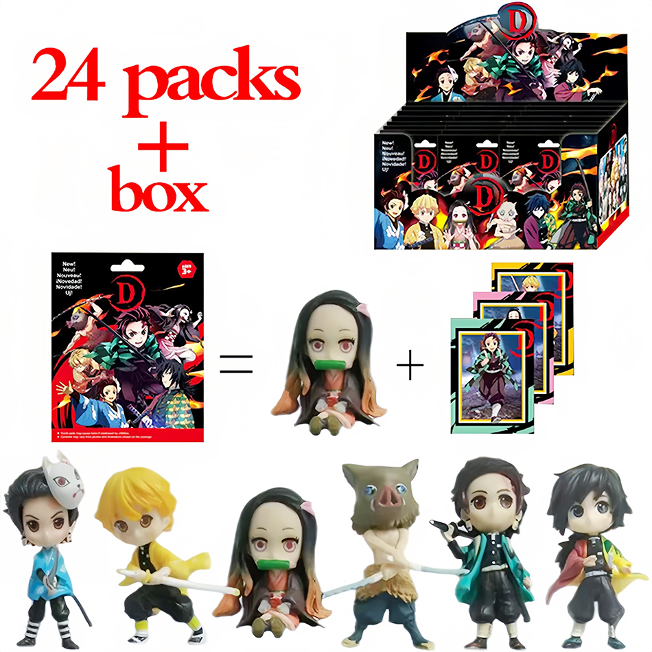 2-24pcs Anime Blind Box Demon  - Model Kit Demon Slayer review and price