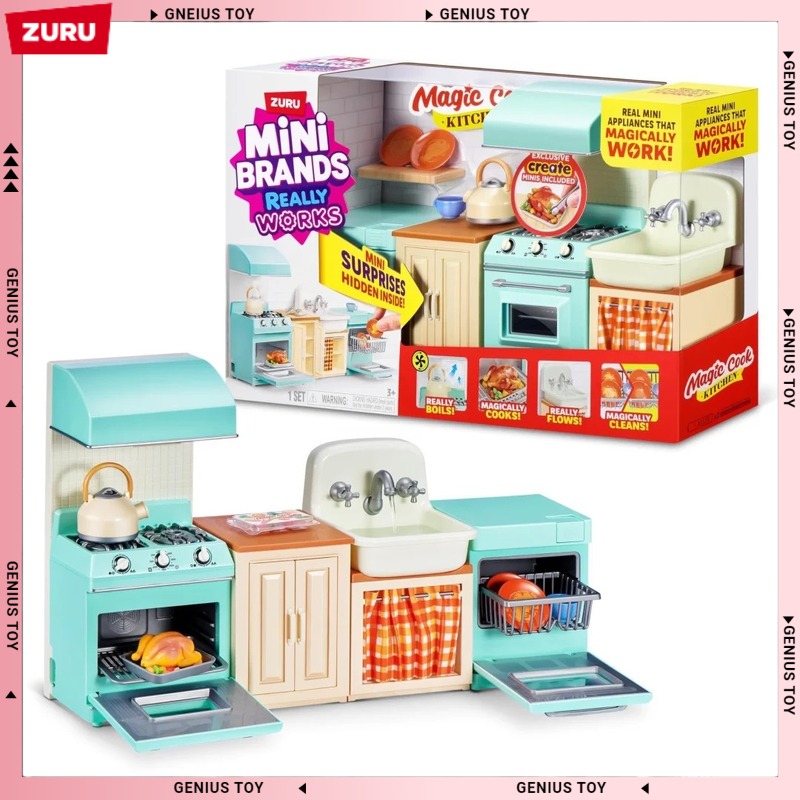 Zuru Mini Brands Magic Cook Ki - Model Kitchen Set review and price