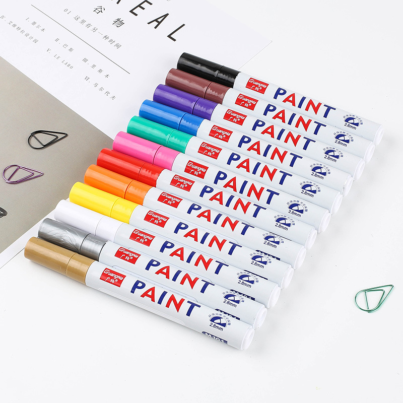 12Pcs White Paint Markers Pens - Model Kit Markers review and price