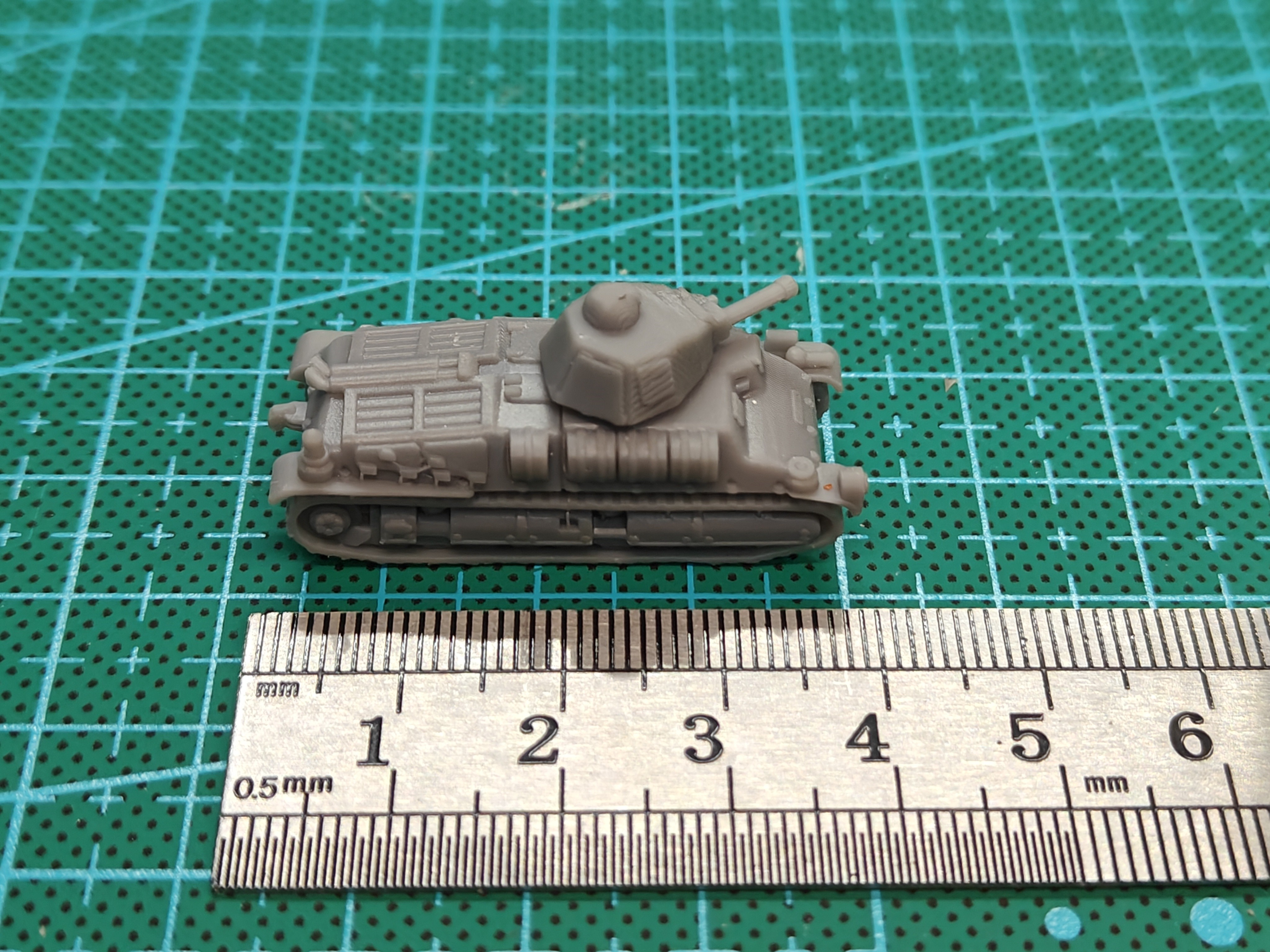 1/144 Scale Somua s35 Tank  MO - Model Kit Warhammer review and price