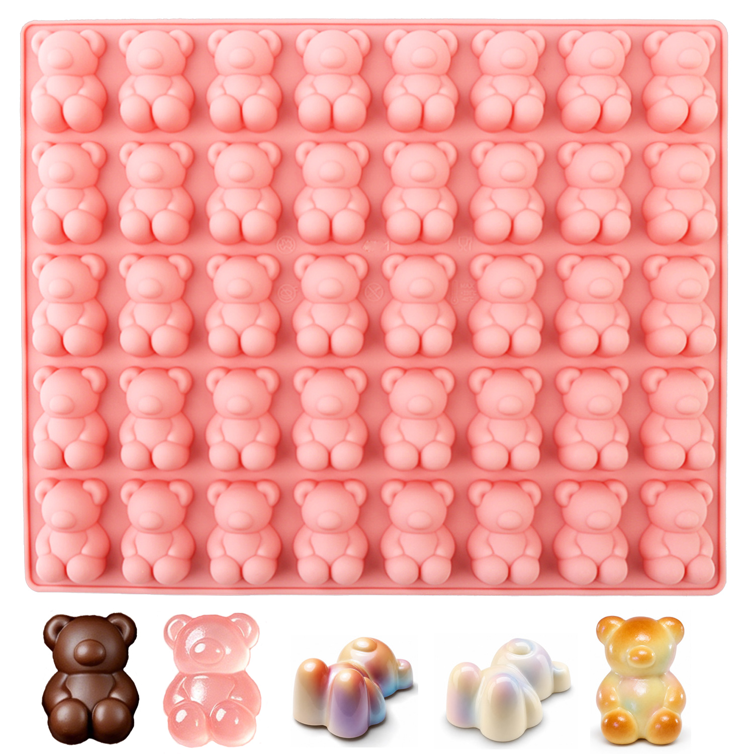 40-Piece Bear-Shaped Silicone  - Model Kitchen Set review and price