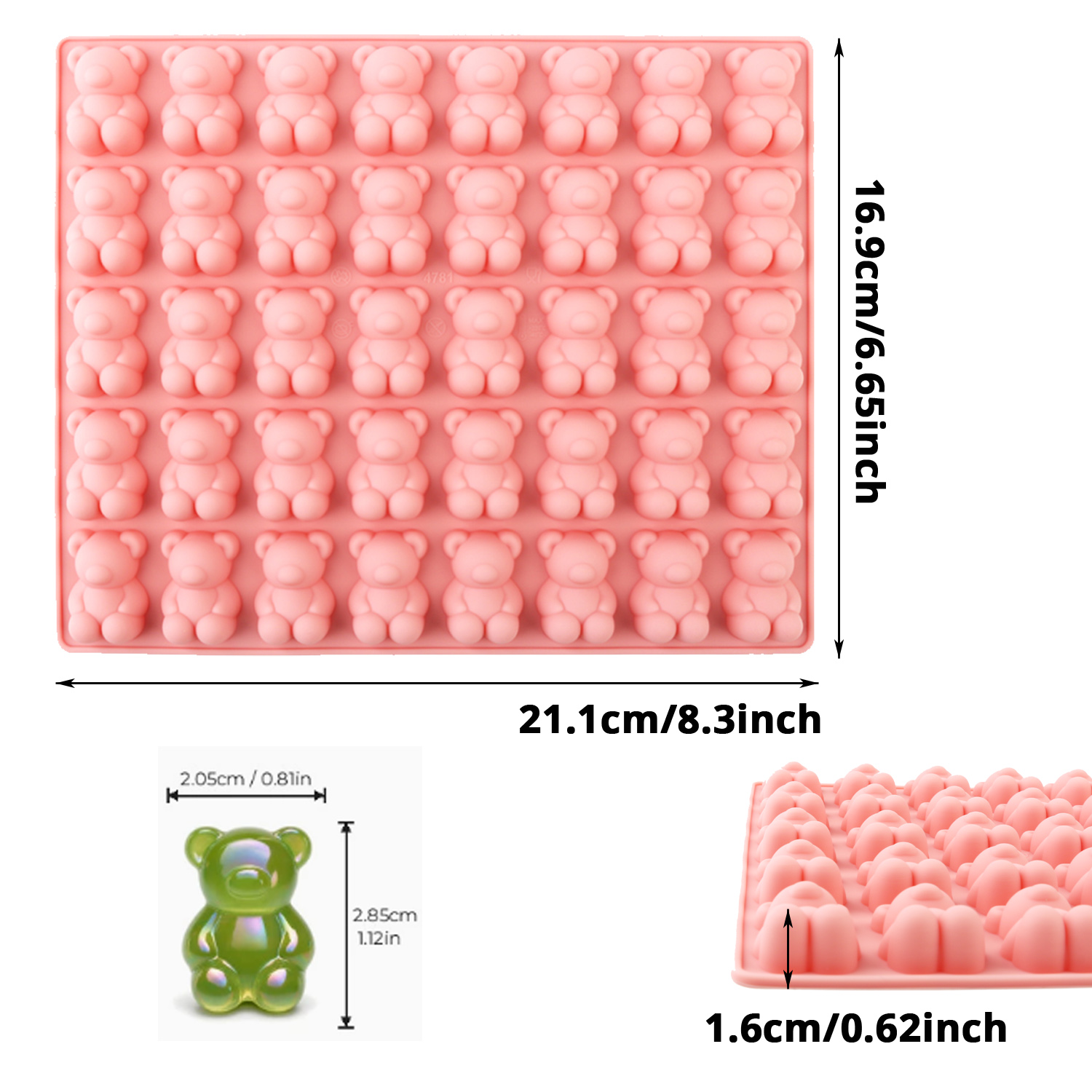40-Piece Bear-Shaped Silicone  - Model Kitchen Set review and price