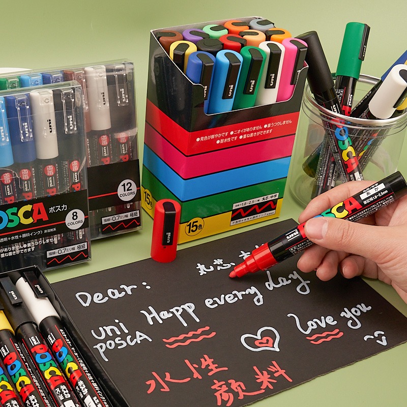 UNI POSCA Marker Pen Set,NEW P - Model Kit Markers review and price