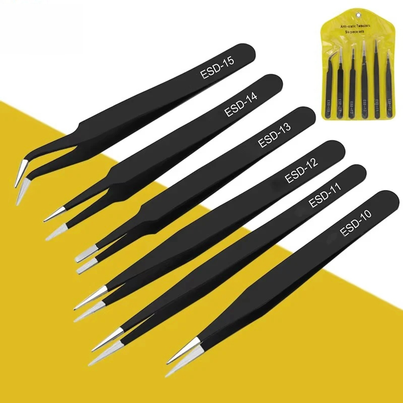 6pcs anti-static stainless ste - Model Kit Nippers review and price