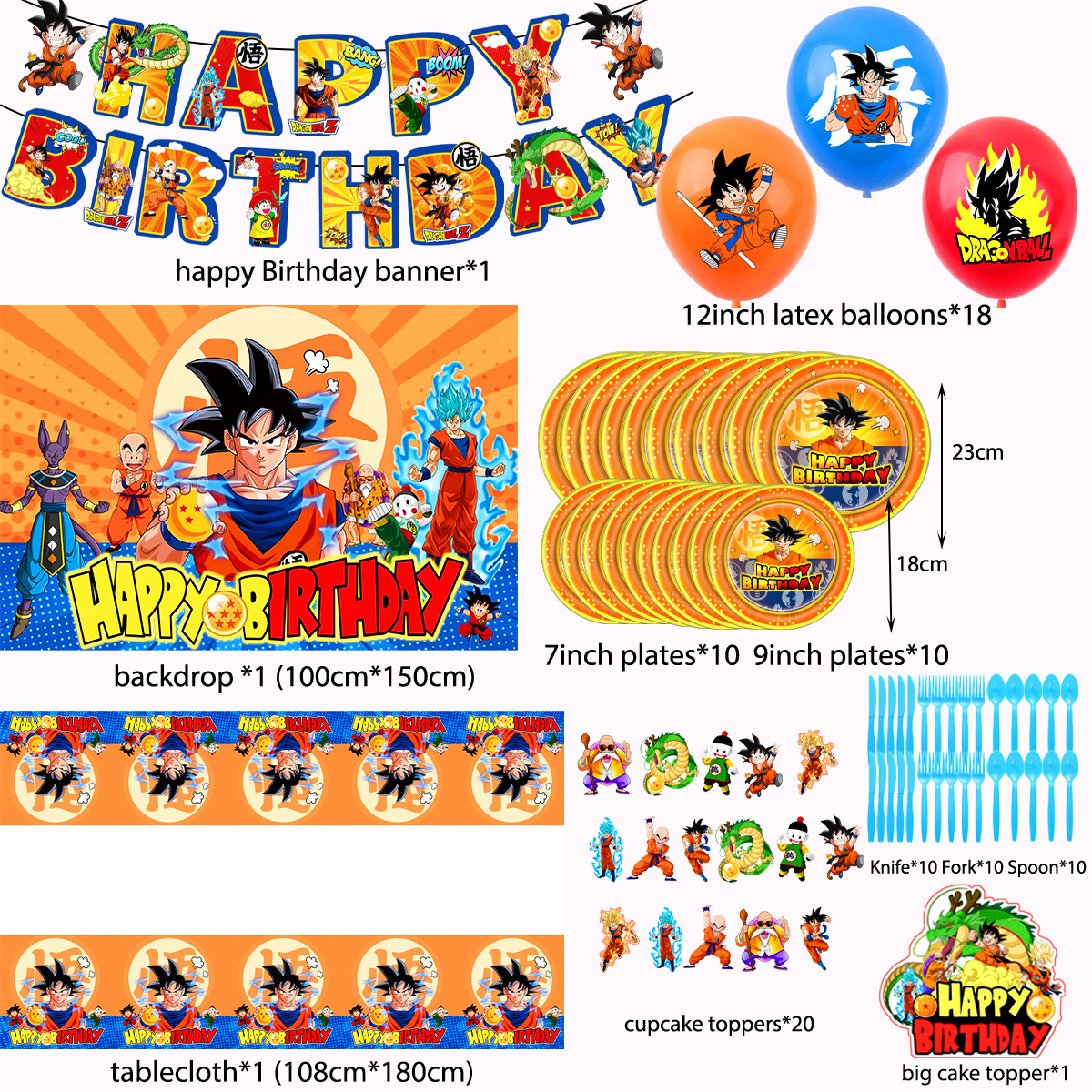 Dragon Ball Theme Party Suppli - Model Kitchen Set review and price