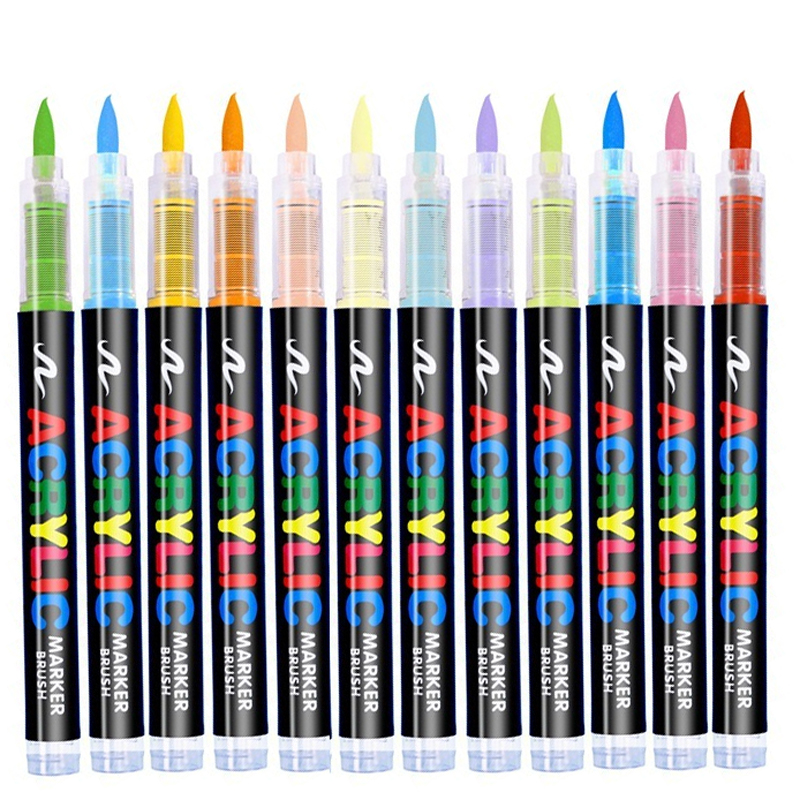 16 Colors Straight liquid Acry - Model Kit Markers review and price