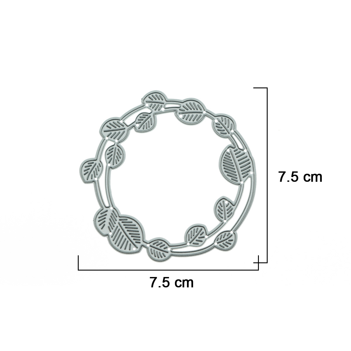 Leaf Wreath Pattern Metal Deco - Model Kit Cutter review and price