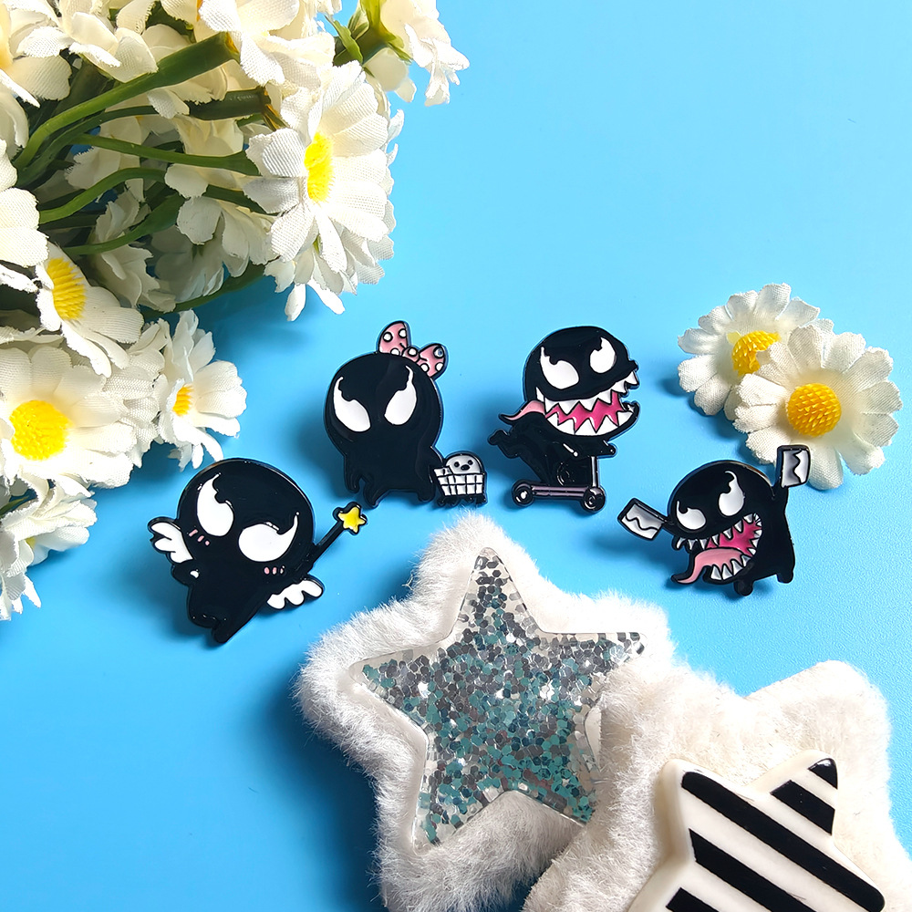 Cute  Funny Venom Brooch Hot-s - Model Kit Venom review and price