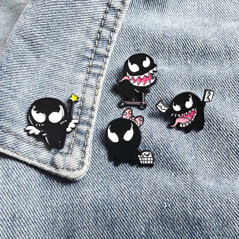 Cute  Funny Venom Brooch Hot-s - Model Kit Venom review and price