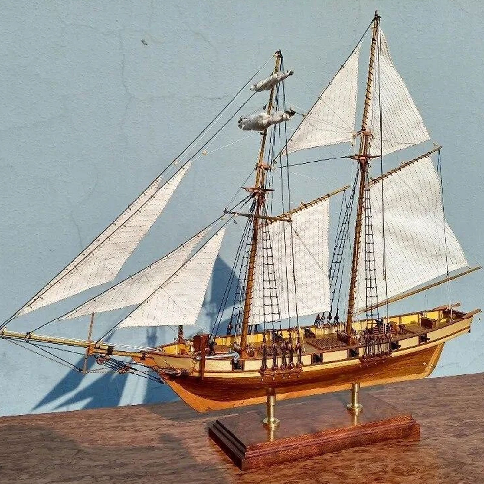 【Halcon Sailboat Wooden Model  - Model Kit Cutter review and price