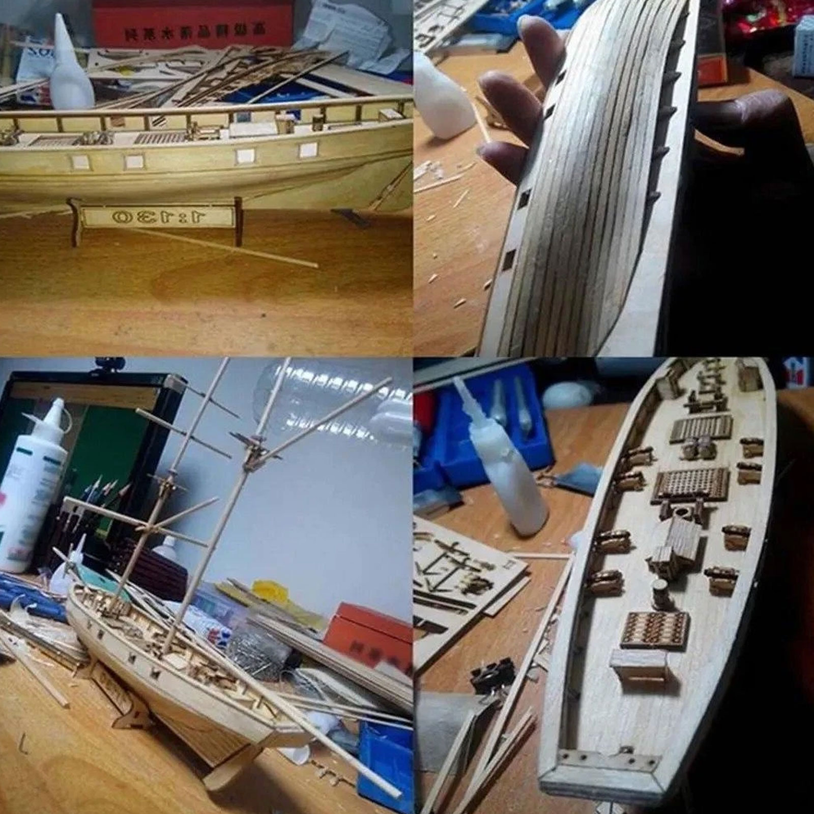 【Halcon Sailboat Wooden Model  - Model Kit Cutter review and price