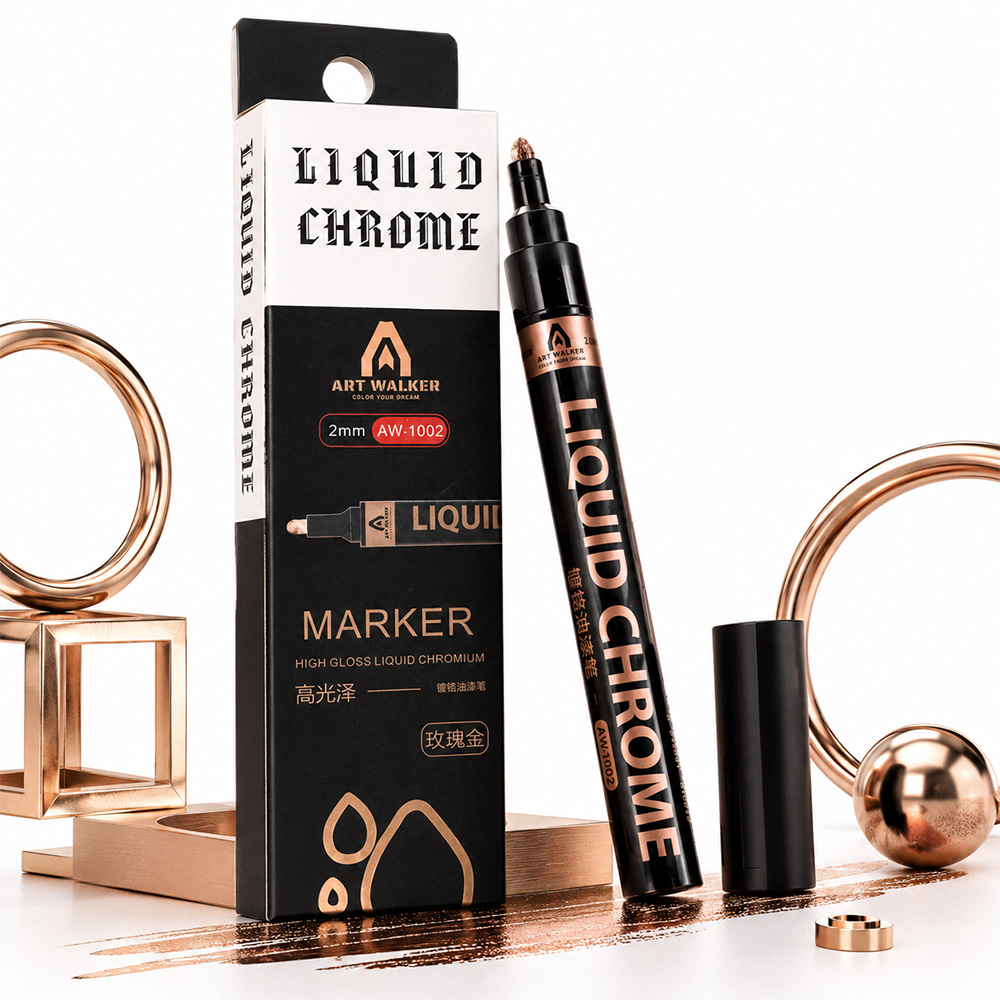 2mm Liquid Chrome Marker High  - Model Kit Markers review and price