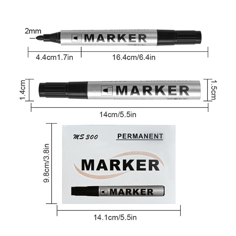 6pcs Waterproof Quick Drying M - Model Kit Markers review and price