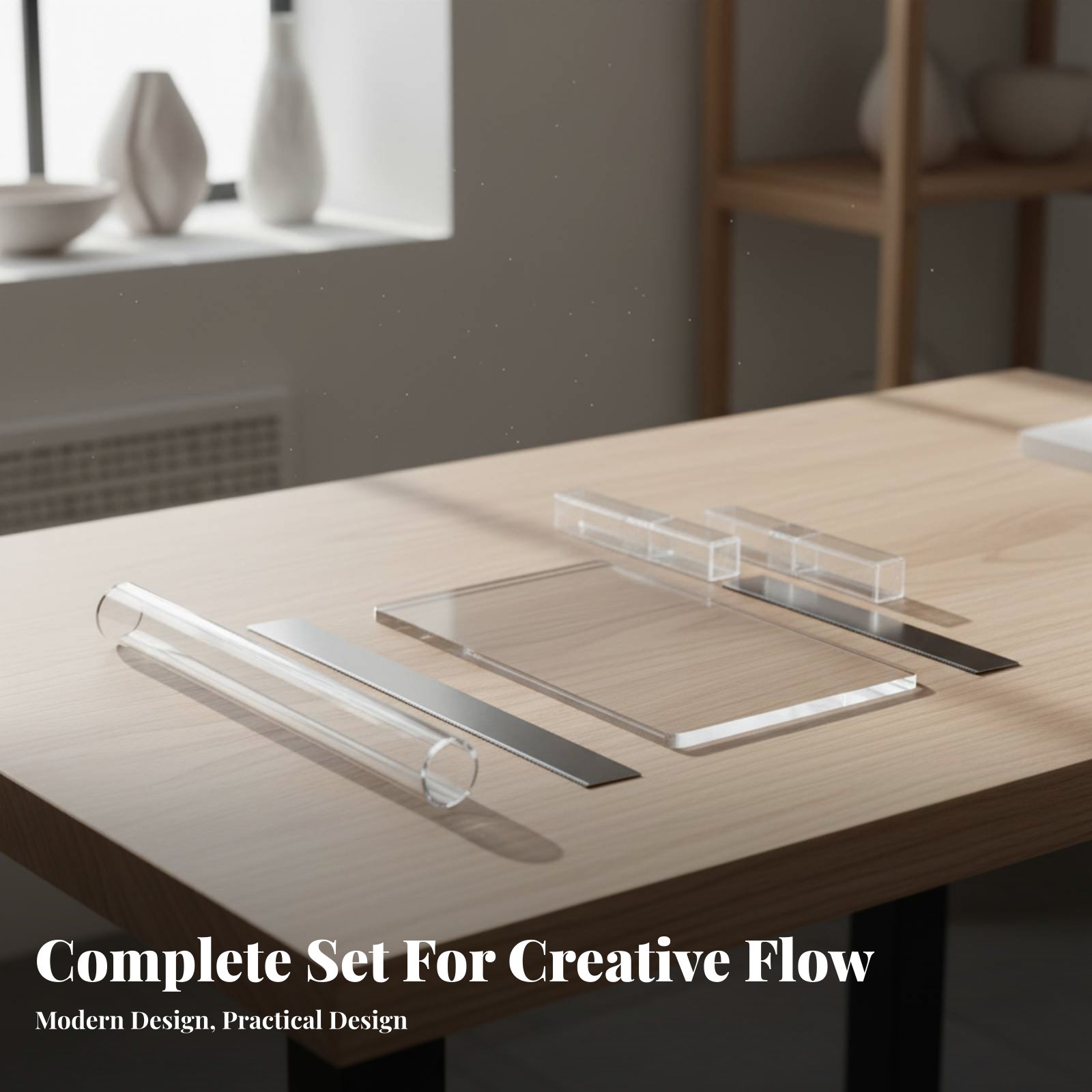 6 Pieces Acrylic Clay Cylinder - Model Kit Tool review and price
