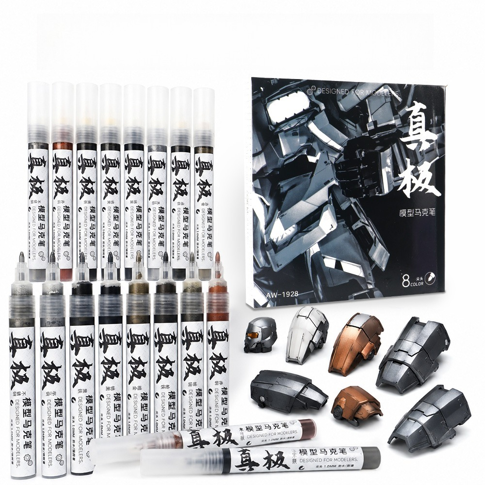 1/8 Pcs Model Marker Set Model - Model Kit Markers review and price