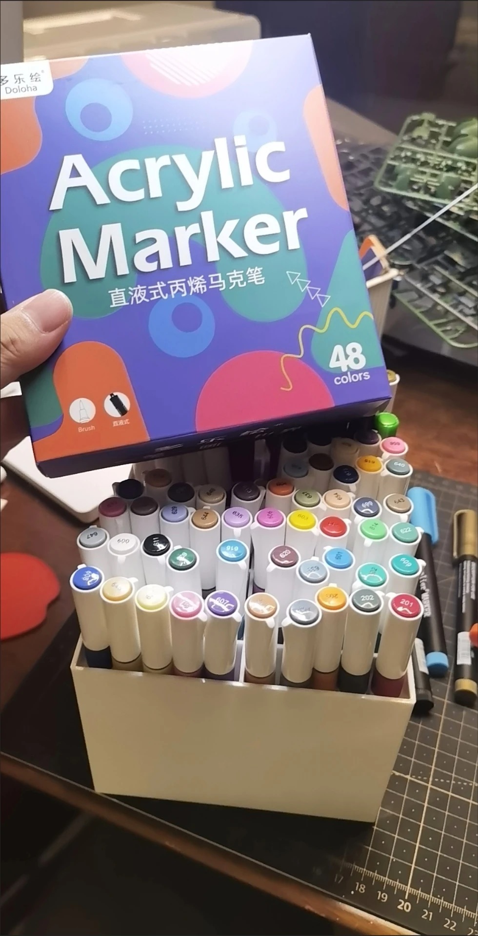 DOLOHA Doloha Acrylic Marker P - Model Kit Markers review and price
